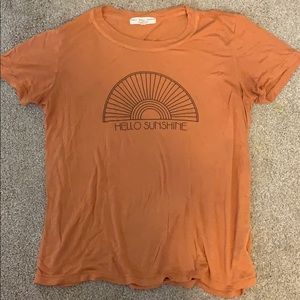 Soft Orange Tee Shirt